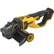 Аккумуляторная угловая шлифмашина DEWALT DCG460X2, 54 В, 230 мм, 6000 об/мин, с 2 АКБ 3 Ач и ЗУ, в кейсе (DCG460X2-QW)