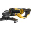 Аккумуляторная угловая шлифмашина DEWALT DCG460X2, 54 В, 230 мм, 6000 об/мин, с 2 АКБ 3 Ач и ЗУ, в кейсе (DCG460X2-QW)