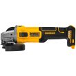 Аккумуляторная угловая шлифмашина DEWALT DCG407M2T, 18 В, 125 мм, 9000 об/мин, с 2 АКБ 4 Ач и ЗУ, в кейсе TSTAK (DCG407M2T-QW)