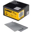Гвозди DEWALT DNBSB1645Z, для нейлера, оцинкованные, 16GA, 45x1.6 мм, 25000 шт. (DNBSB1645Z-10)