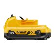Аккумулятор DEWALT DCB124, Li-Ion, 12 В, 3 Ач (DCB124-XJ)