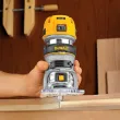 Кромочный фрезер DEWALT D26200, 900 Вт, 27000 об/мин, 55 мм (D26200-QS)