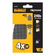 Сетчатые шлифлисты дельта DEWALT DTM8555, 100x150 мм, 240G, 5 шт. (DTM8555-QZ)