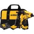 Аккумуляторный скобозабивной пистолет DEWALT DCN681N, 18 В, c 2 АКБ 5 Ач и ЗУ, в сумке (DCFS950P2-QW)