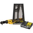 Аккумуляторный угловой гайковерт DEWALT DCF513D1G, 18 В, 95 Нм, 250 об/мин, с АКБ 2 Ач и ЗУ, в чехле (DCF513D1G-QW)