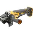 Аккумуляторная угловая шлифмашина DEWALT DCG406P2LRT, 18 В, 125 мм, 9000 об/мин, с 2 АКБ 5 Ач без ЗУ, в кейсе TSTAK (DCG406P2LRT-XJ)