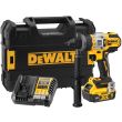 Ударная дрель-шуруповерт DEWALT DCD999P1T, 18/54 В, 2250 об/мин, 38250 уд/мин, с АКБ 5 Ач и ЗУ, в кейсе TSTAK (DCD999P1NT-XJ)