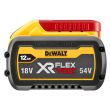 Аккумулятор DEWALT FLEXTVOLT DCB548, Li-Ion, 18/54 В, 12/4 Ач (DCB548-XJ)