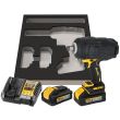 Аккумуляторный гайковерт DEWALT DCF964H2G, 18 В, 2576 Нм, 2015 уд/мин, с 2 АКБ 5 Ач и ЗУ, в чехле (DCF964H2G-QW)