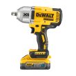 Аккумуляторный гайковерт DEWALT DCF900P2G, 18 В, 1898 Нм, 2200 уд/мин, с 2 АКБ 5 Ач и ЗУ, в кейсе (DCF900H2T-QW)