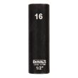 Ударная накидная головка DeWALT DT7550, длинная 16 MM 1/2