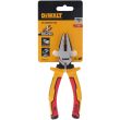 Комбинированные плоскогубцы DEWALT DWHT82810-0, с токоизолирующими рукоятками, 16 см