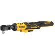 Аккумуляторный угловой гайковерт DEWALT DCF512D1G, с трещоткой, 18 В, 95 Нм, 250 об/мин, с АКБ 2 Ач и ЗУ, в чехле (DCF512D1G-QW)