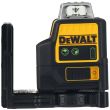 Аккумуляторный лазерный нивелир DEWALT DCE0811D1G, 12 В, зеленый луч, 35 м, с АКБ 2 Ач и ЗУ, в кейсе TSTAK (DCE0811D1G-QW)