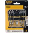 Набор пильных полотен DEWALT DT20777, для реноватора, 5 шт. (DT20761-QZ)