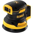 Аккумуляторная эксцентриковая шлифмашина DEWALT DCW210P1, 18 В, 125 мм, 12000 кол/мин, с АКБ 5 Ач и ЗУ