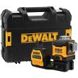 Аккумуляторный лазерный нивелир DEWALT DCE089NG18, 12/18 В, зеленый луч, 35 м, без АКБ и ЗУ, в кейсе TSTAK (DCE089NG18-XJ)