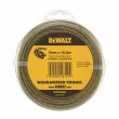 Леска для триммера DEWALT квадрат, 2 мм, 15 м (DT20650-QZ)