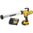 Аккумуляторный пистолет для герметика DEWALT DCE580P1, 18 В, с АКБ 5 Ач и ЗУ