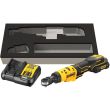 Аккумуляторный угловой гайковерт DEWALT DCF504L1G, 12 В, 54 Нм, 250 об/мин, с АКБ 3 Ач и ЗУ, в чехле (DCF504L1G-QW)