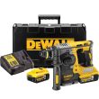 Аккумуляторный перфоратор DEWALT DCH273P2, 18 В, 2.1 Дж, 4600 уд/мин, с 2 АКБ 5 Ач и ЗУ, в кейсе (DCH273P2-QW)