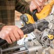 Аккумуляторная торцовочная пила DEWALT DCS782XW2, 18 В, 305 мм, 3800 об/мин, с 2 АКБ 8 Ач и ЗУ (DCS782XW2-QW)