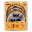 Пильный диск по дереву DEWALT DT1963, 250х30х1.7 мм, 3 шт. (DT1963-QZ)