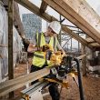 Аккумуляторная торцовочная пила DEWALT DCS777T2, 54 В, 216 мм, 6300 об/мин, с 2 АКБ 2 Ач и ЗУ (DCS777T2-QW)