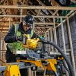 Аккумуляторная торцовочная пила DEWALT DCS777T2, 54 В, 216 мм, 6300 об/мин, с 2 АКБ 2 Ач и ЗУ (DCS777T2-QW)