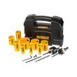 Набор коронок по мультиматериалу и пилотных сверл DEWALT DT90361, 20 - 64 мм, 13 шт. (DT90361-QZ)