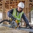 Аккумуляторная дисковая пила DEWALT DCS572P2, 18 В, 184 мм, 5500 об/мин, с 2 АКБ 5 Ач и ЗУ, в кейсе TSTAK (DCS572P2-QW)