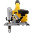 Аккумуляторная дисковая пила DEWALT DCS572P2, 18 В, 184 мм, 5500 об/мин, с 2 АКБ 5 Ач и ЗУ, в кейсе TSTAK (DCS572P2-QW)