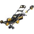 Аккумуляторный набор садовой техники DEWALT, 54 В: газонокосилка DCMWP500 + триммер DCM571, без АКБ и ЗУ