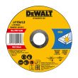 Диск отрезной DEWALT DT42335TZ, по металлу, 115х22.23х1.2 мм, 10 шт. (DT42335TZ-QZ)
