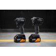 Аккумуляторный набор DEWALT McLaren Limited Edition DCK2224MP2T, 18 В: шуруповерт + гайковерт, с 2 АКБ 5 Ач и ЗУ, в кейсе TSTAK