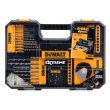 Набор сверл и насадок DEWALT EXTREME DT70620T, 100 предметов в пластиковом боксе, (DT70620T-QZ)
