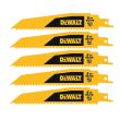 Набор пильных полотен DEWALT DT90380, для дерева, 5 шт. (DT90380-QZ)
