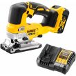 Аккумуляторный лобзик DEWALT DCS334BP1, 20 В, 3200 ход/мин, 26 мм, с АКБ 5 Ач и ЗУ (DCS334BP1-XJ)