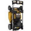 Аккумуляторная газонокосилка DEWALT DCMWP134W2, 2х18 В, 2800 об/мин, 67 л, с 2 АКБ 8 Ач и ЗУ (DCMWP134W2-QW)