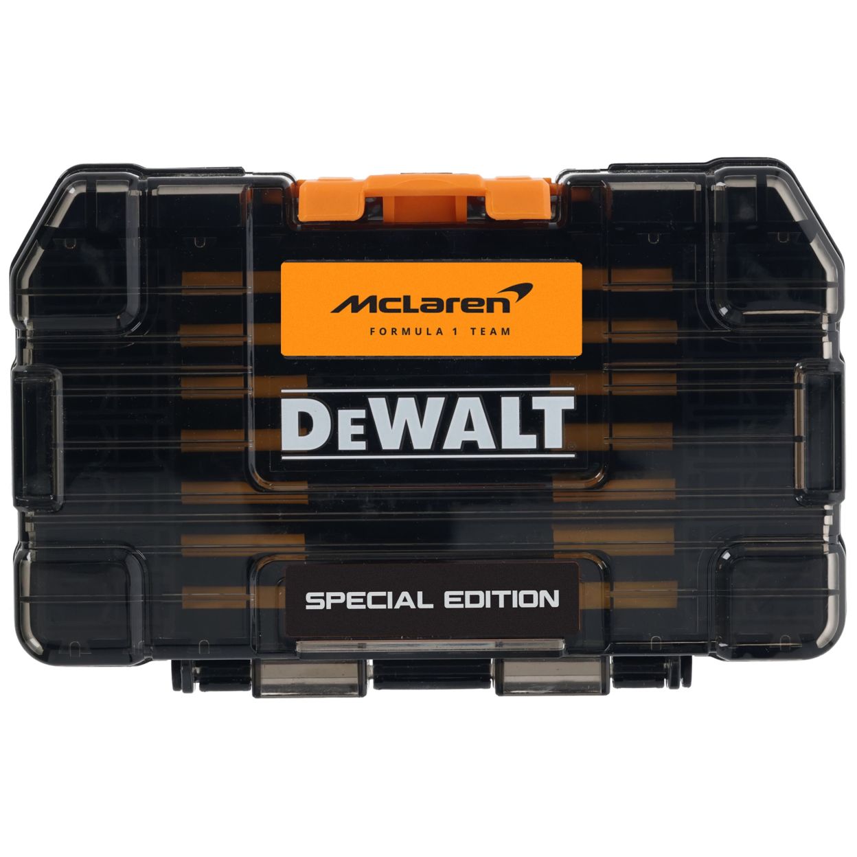 Набор бит DEWALT McLaren Limited Edition DT70908T, PH/PZ/Torx, 25/57 мм, 52 шт., в кейсе (DT70908T-QZ)