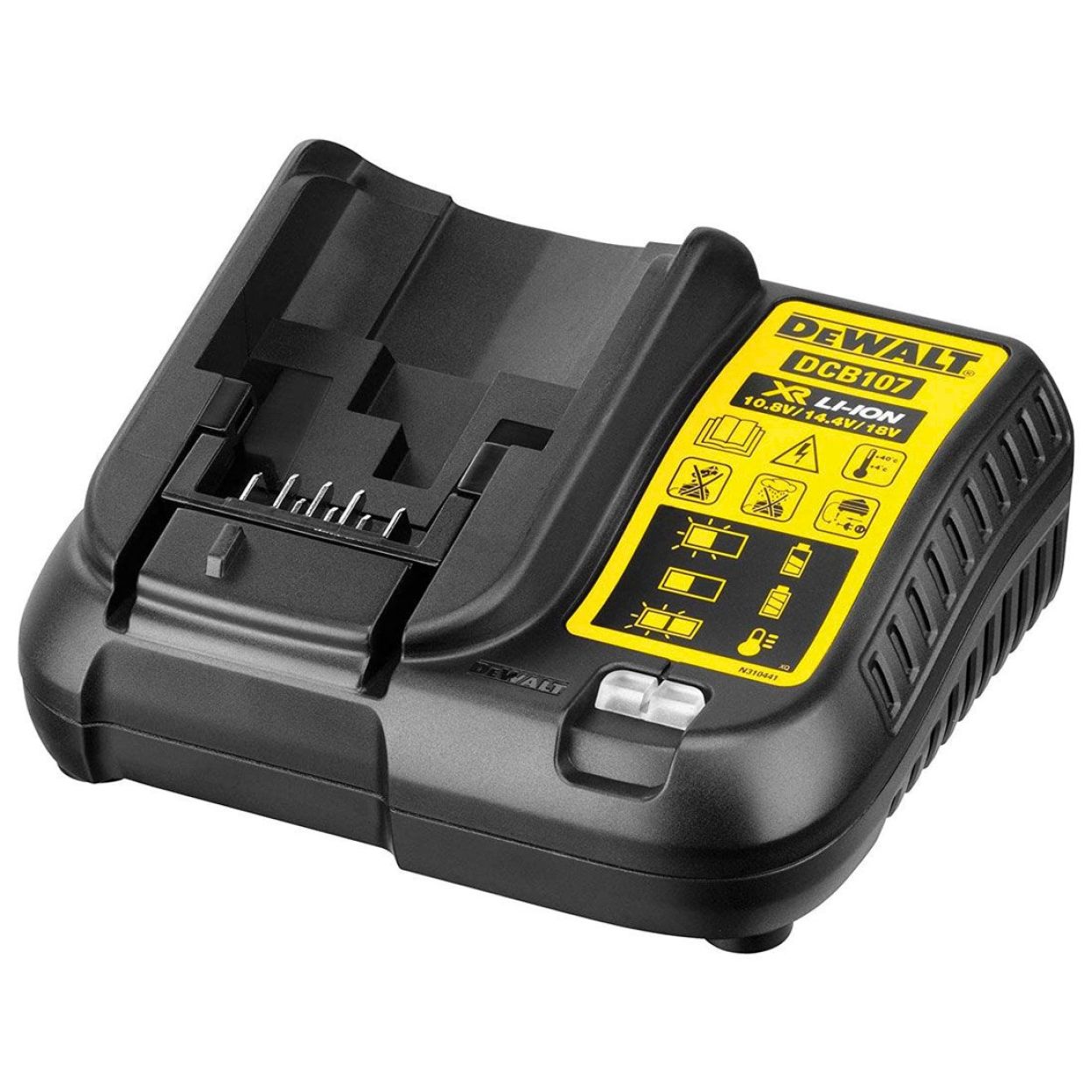 Зарядное устройство DEWALT DCB107, 12/14.4/18 В, 1.25 A (DCB107-QW)