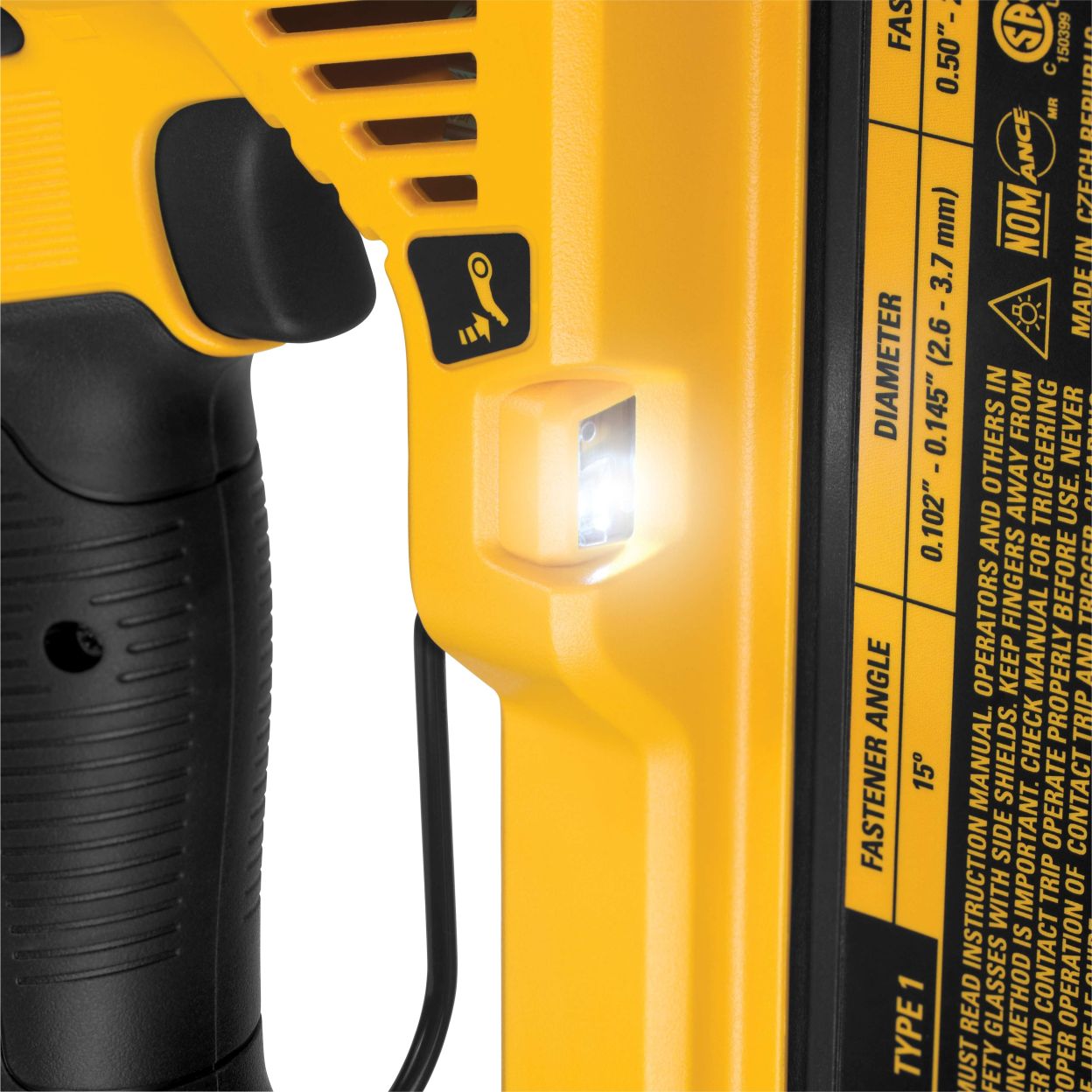 Аккумуляторный гвоздезабивной пистолет DEWALT DCN890N, 18 В, без АКБ и ЗУ