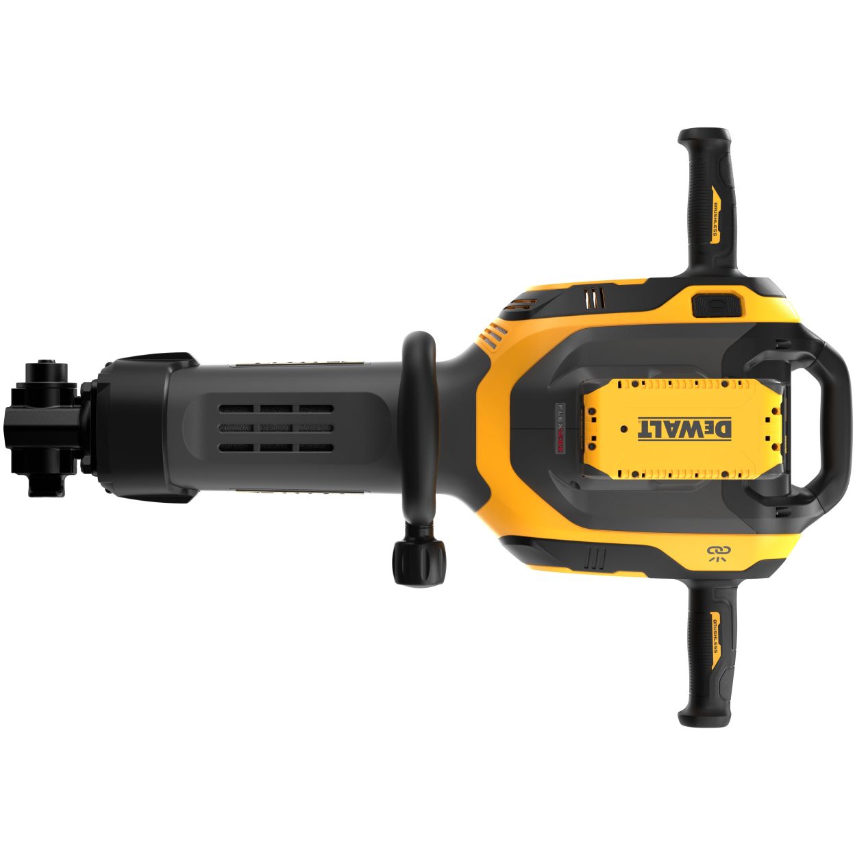 Аккумуляторный отбойный молоток DEWALT DCH966Z2, 54 В, 41 Дж, 1080 уд/мин, с 2 АКБ 5 Ач и ЗУ (DCH966Z2-QW)