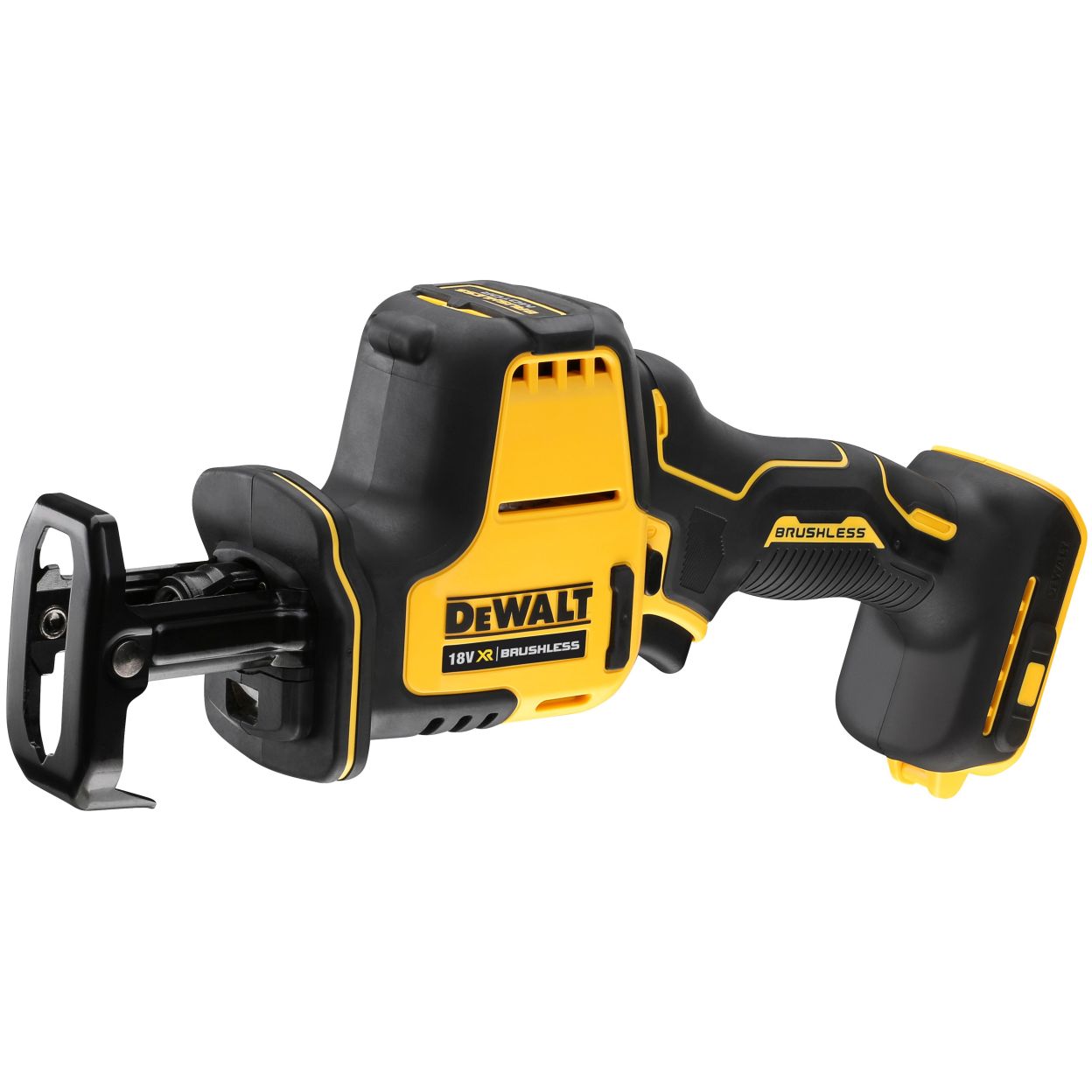 Аккумуляторная сабельная пила DEWALT DCS369P2, 18 В, 2800 ход/мин, 16 мм, с 2 АКБ 5 Ач и ЗУ, в кейсе TSTAK (DCS369P2-QW)