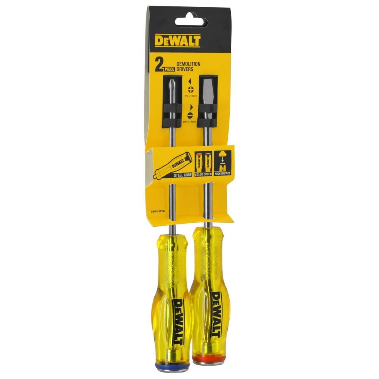 Набор из 2-x отверток демонтажных DEWALT DWHT0-67530