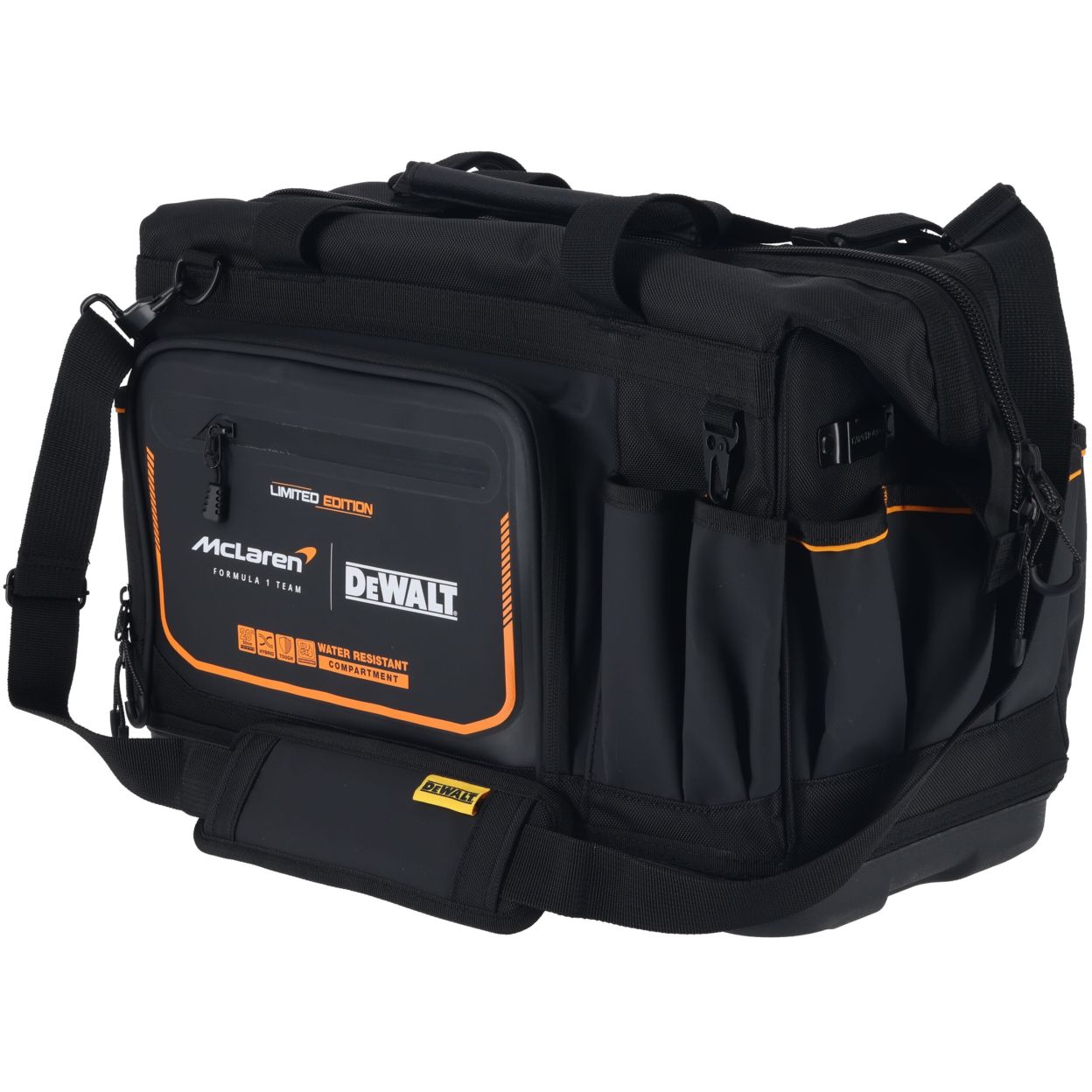 Сумка DEWALT McLaren Limited Edition DWST60104-9, с наплечным ремнем, 48.8 л