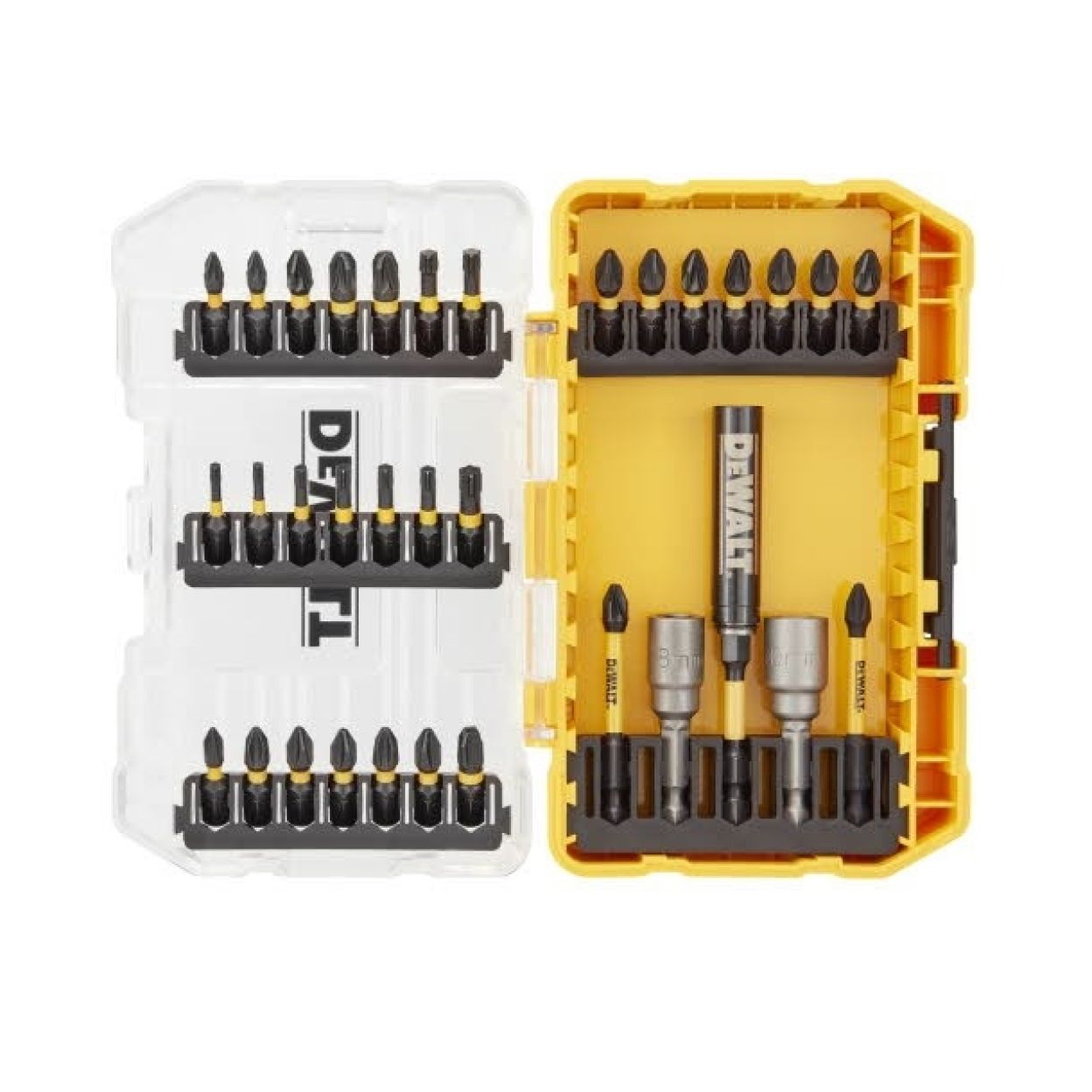 Набор бит и насадок в кейсе DEWALT DT70742T, FLEXTORQ 33 предмета