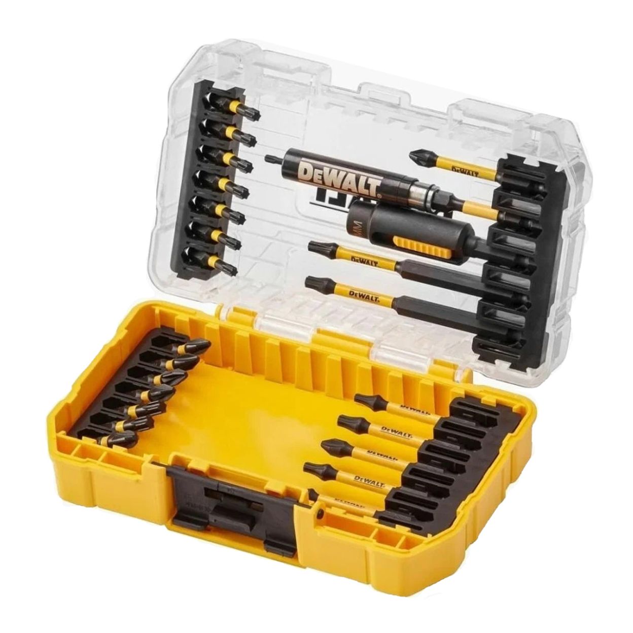 Набор бит и насадок в кейсе DEWALT DT70747T, FLEXTORQ 32 предмета