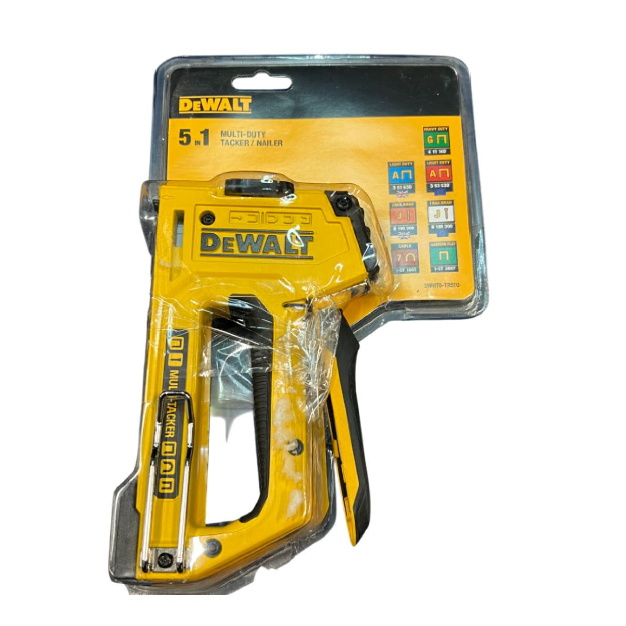 Степлер DEWALT 5 в 1 (УЦЕНЕННЫЙ ТОВАР) (DWHT0-TR510/U)