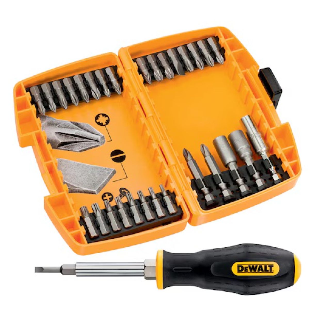 Набор бит DEWALT DT71506, PH/PZ/Torx, 25/50 мм, 30 шт. (DT71506-QZ)